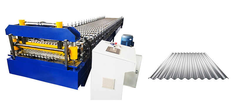 Corrugated Sheet Roll Forming Machine (35m/min )