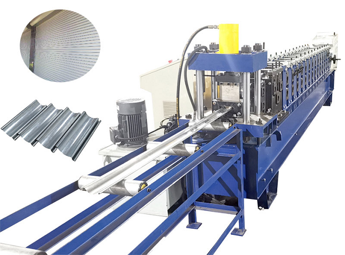 Shutter box forming machine